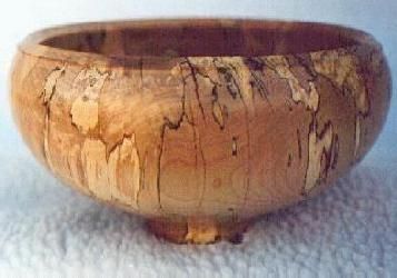 Spalted Maple Bowl