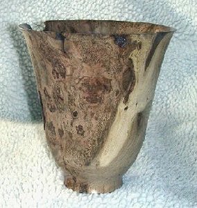 Cherry Burl Vase