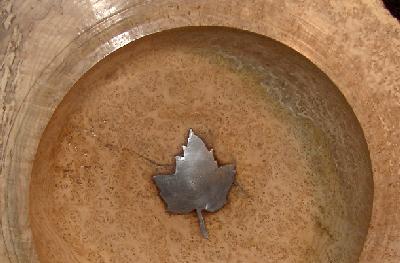 Black Ash Burl Bowl