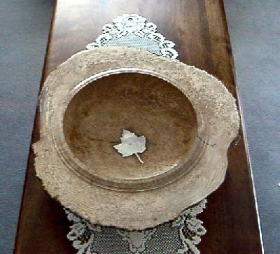 Black Ash Burl Bowl