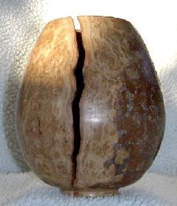 Cherry Burl Vessel