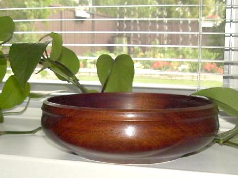 Mahogany Bowl