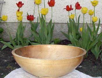 Birds-eye Maple Salad Bowl