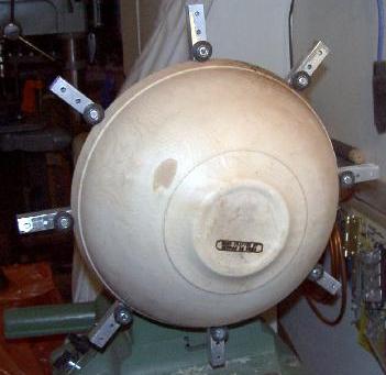 Salad Bowl on Jumbo jaw Extensions