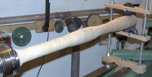 Handle in Lathe
