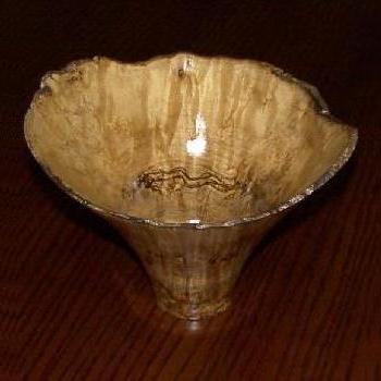 Maple Burl with Natural Edge