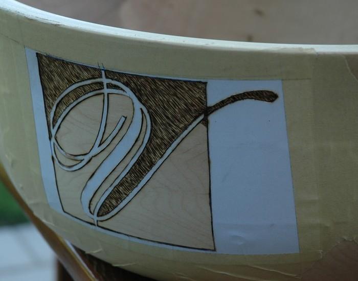 Detail Shot of the process