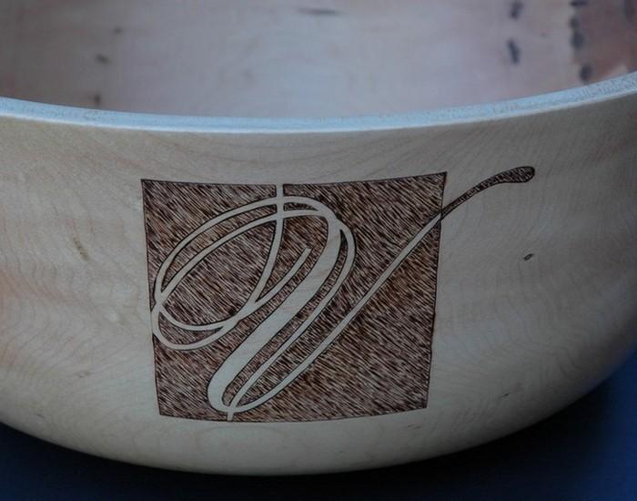 Detail of the Finished Logo