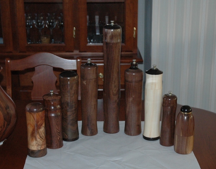 Group of Peppermills