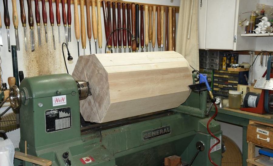 Making a Maple Table Pedestal